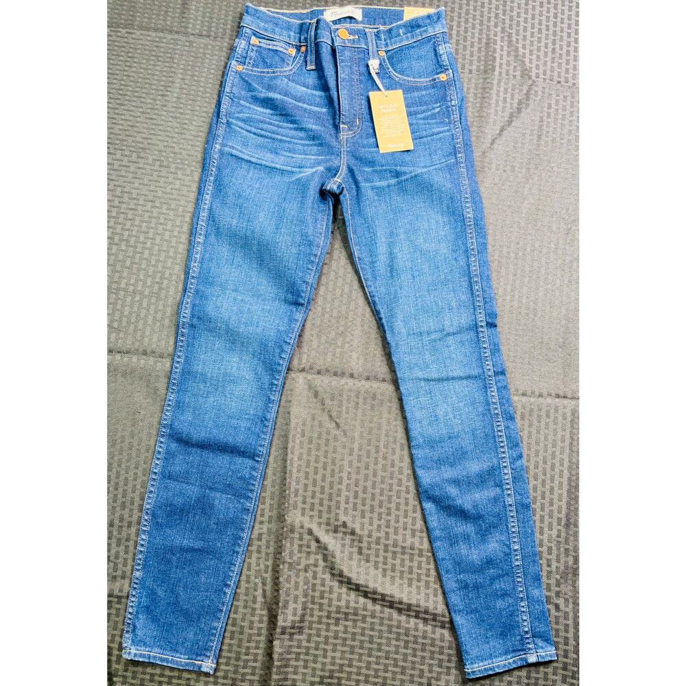 Madewell 10" High Riser Skinny Women's Jean, Size 25 NWT